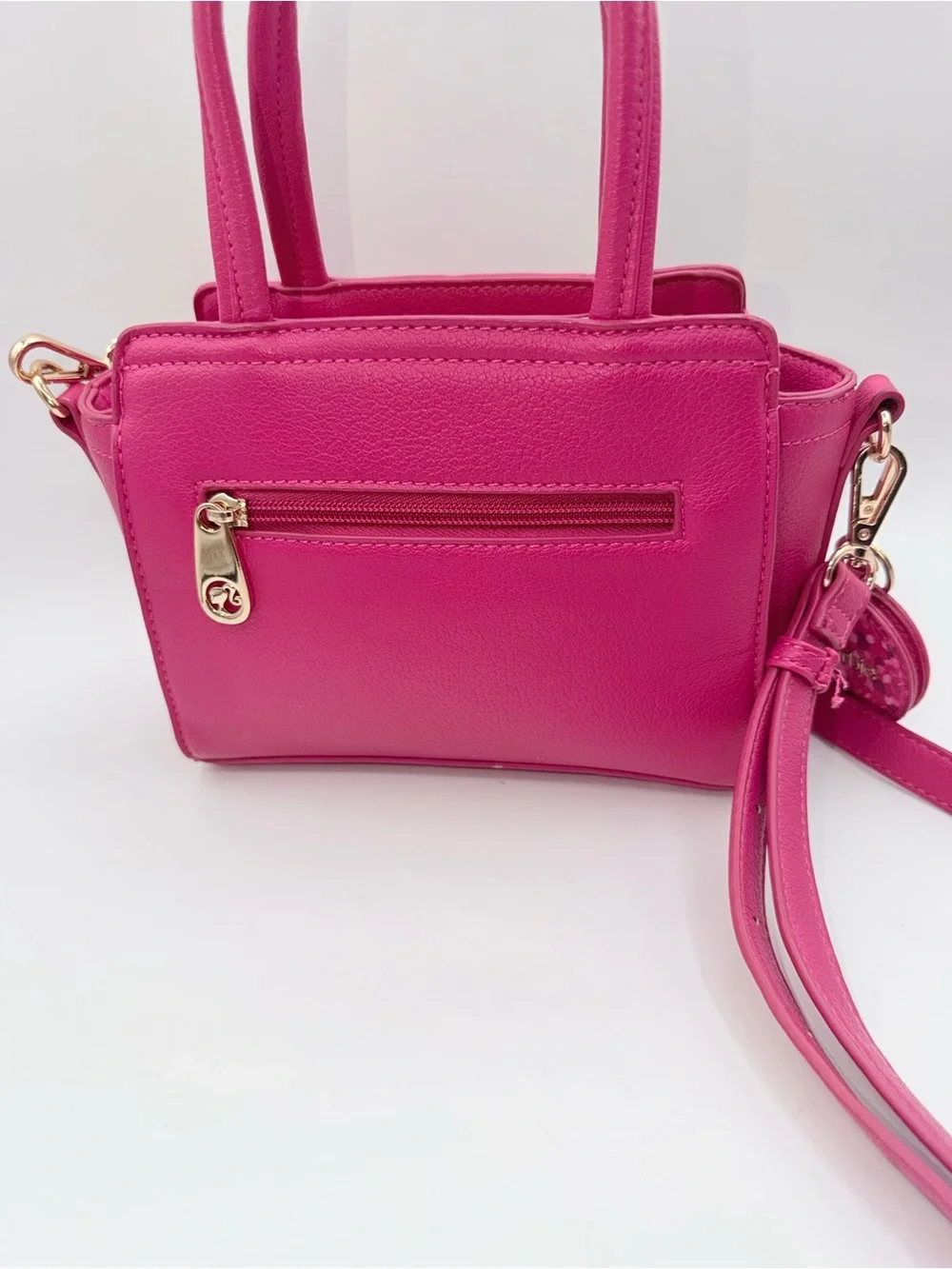 Barbie pink faux